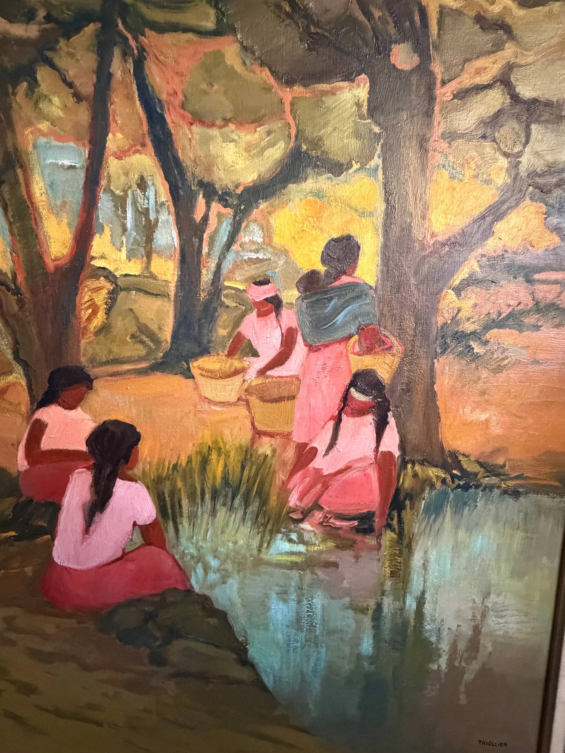 Eliane Thiollier (1926-1989), Indians in Yucatán