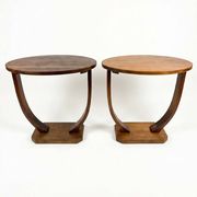Pair of Art Deco side tables – Circa 1930