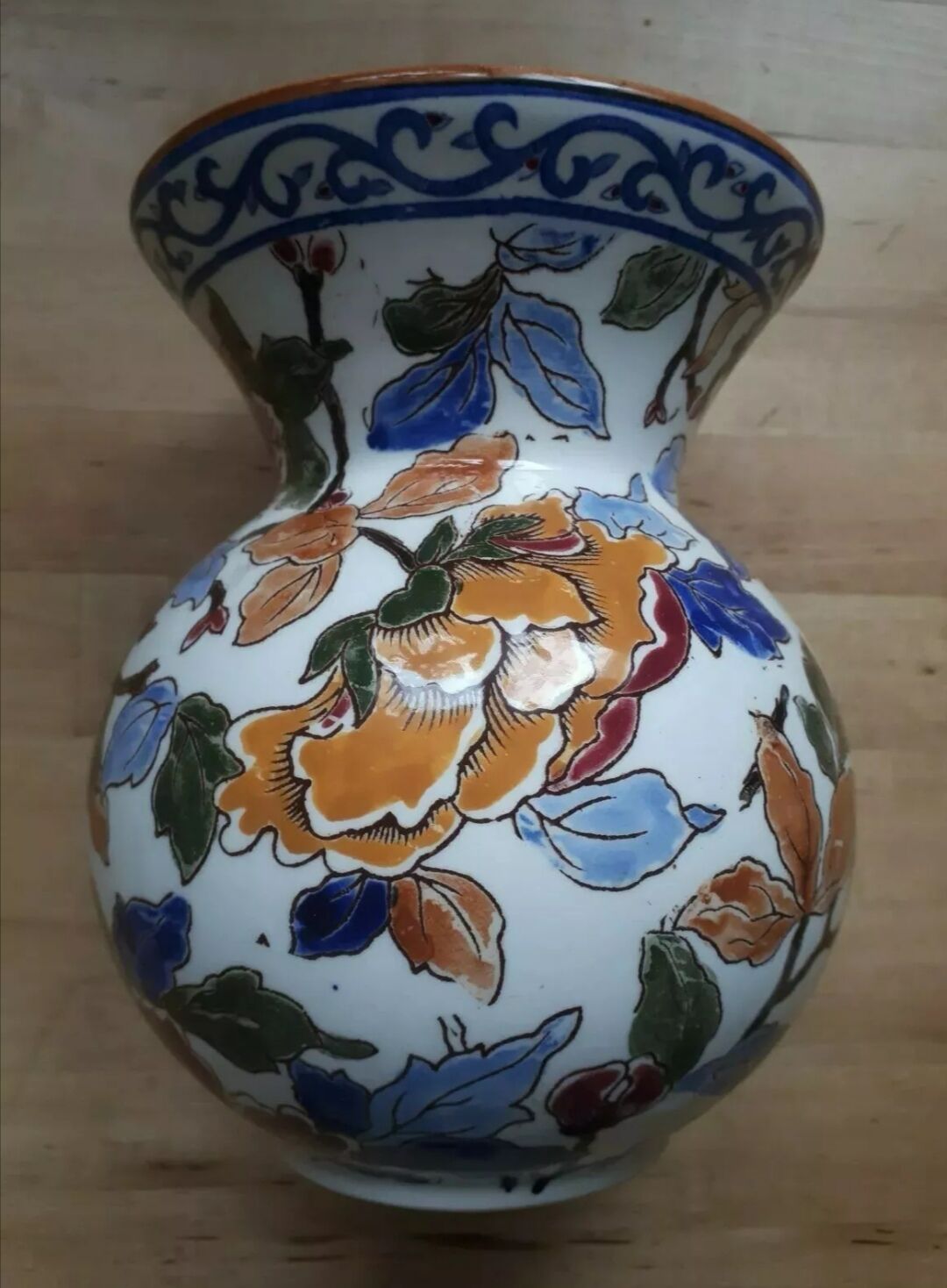Vase ball Gien Peonies