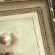Painting on canvas bouquet of anemones