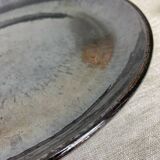 Round iridescent ceramic dish Vallauris