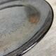 Round iridescent ceramic dish Vallauris