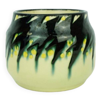 Petit pot ou vase art nouveau tonwerke kandern max laeuger allemagne