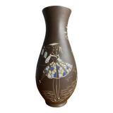 Höhr-grenzhause vase by  Marzi & Remy decor Venetië model 1019/35 1950s