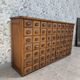 Renovated oak workshop drawer unit.