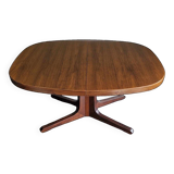 Table extensible vintage Baumann en teck, années 1970