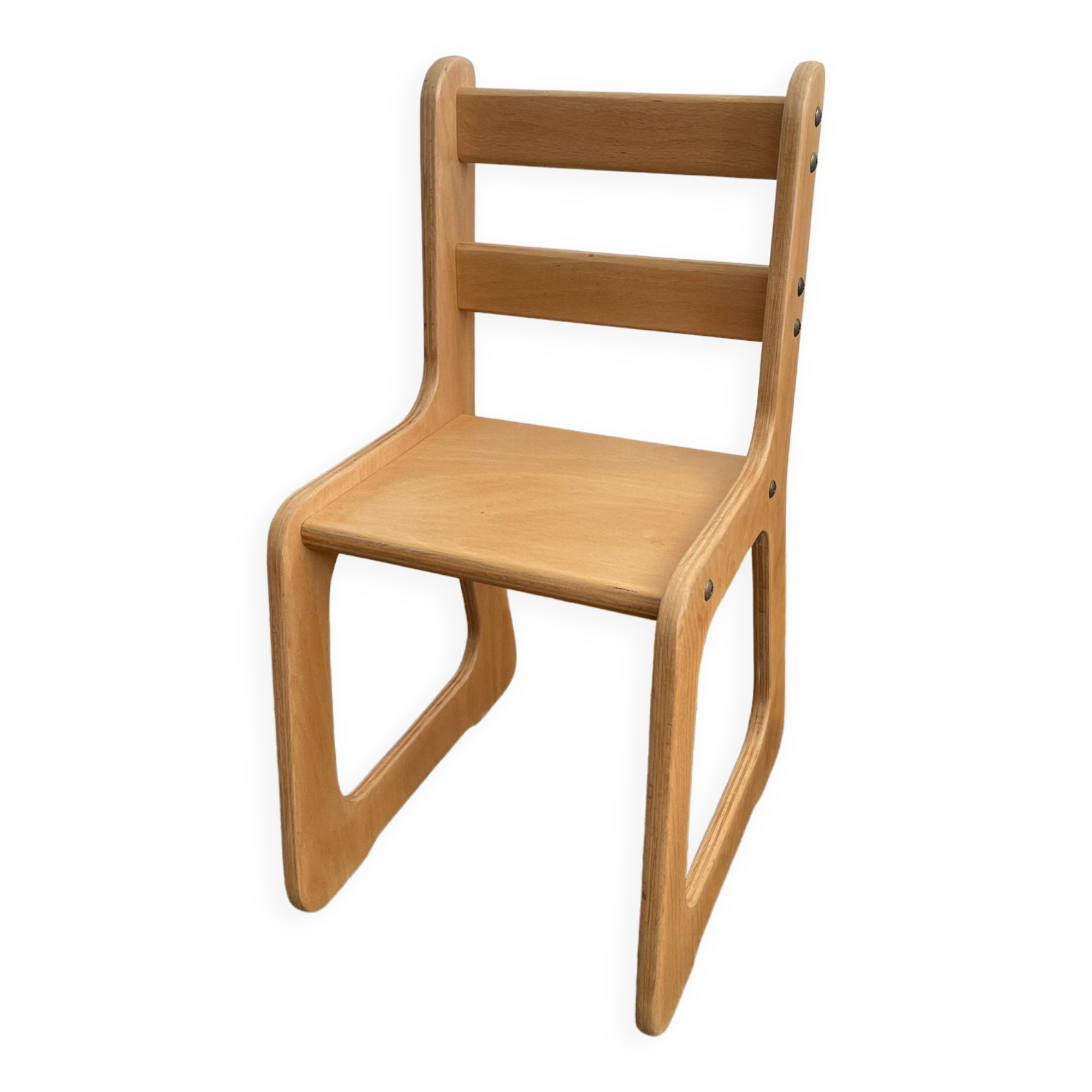 Sled chair for children, Montessori furniture