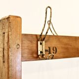 1940's school coat rack