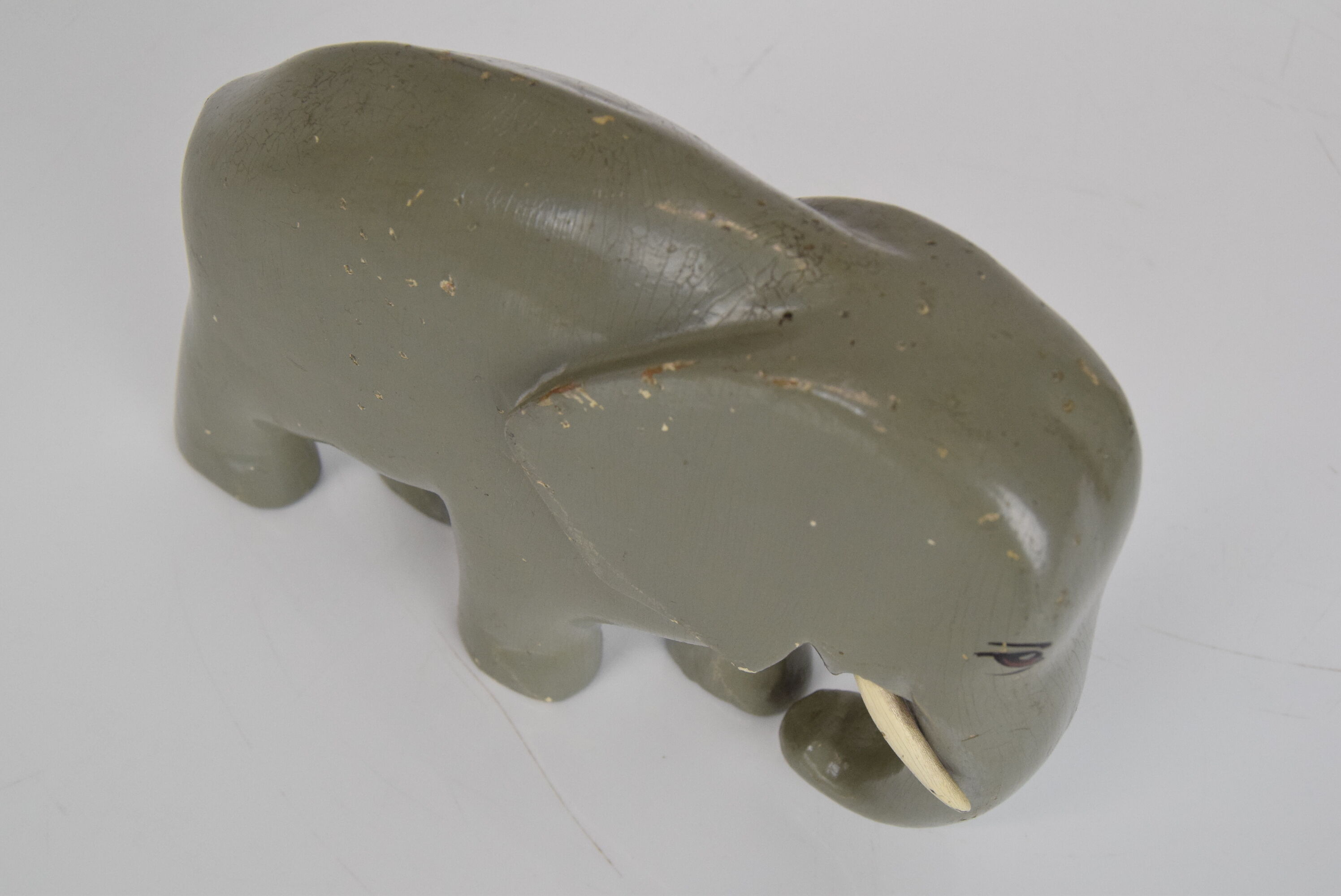 Art deco sculpture wood elephant,circa 1930's