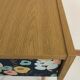 Light wood bedside