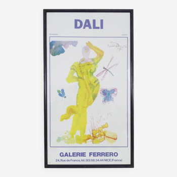 Dali Poster - Ferrero Gallery By Salvador Dali, 1976