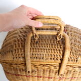 Wicker basket, picnic basket
