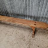 Solid wood farm bench (cherry)