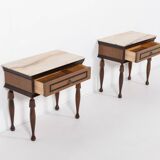 Italian Mid-Century pair of nightstands, 1950’s