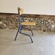 Chaise d'écolier 1980 1990 Design moderniste