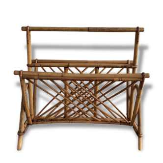 Magazine rack Wicker, around 1950