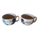 Vintage You and Me Stoneware Bowls