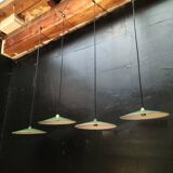 4 suspensions en tôles émaillées