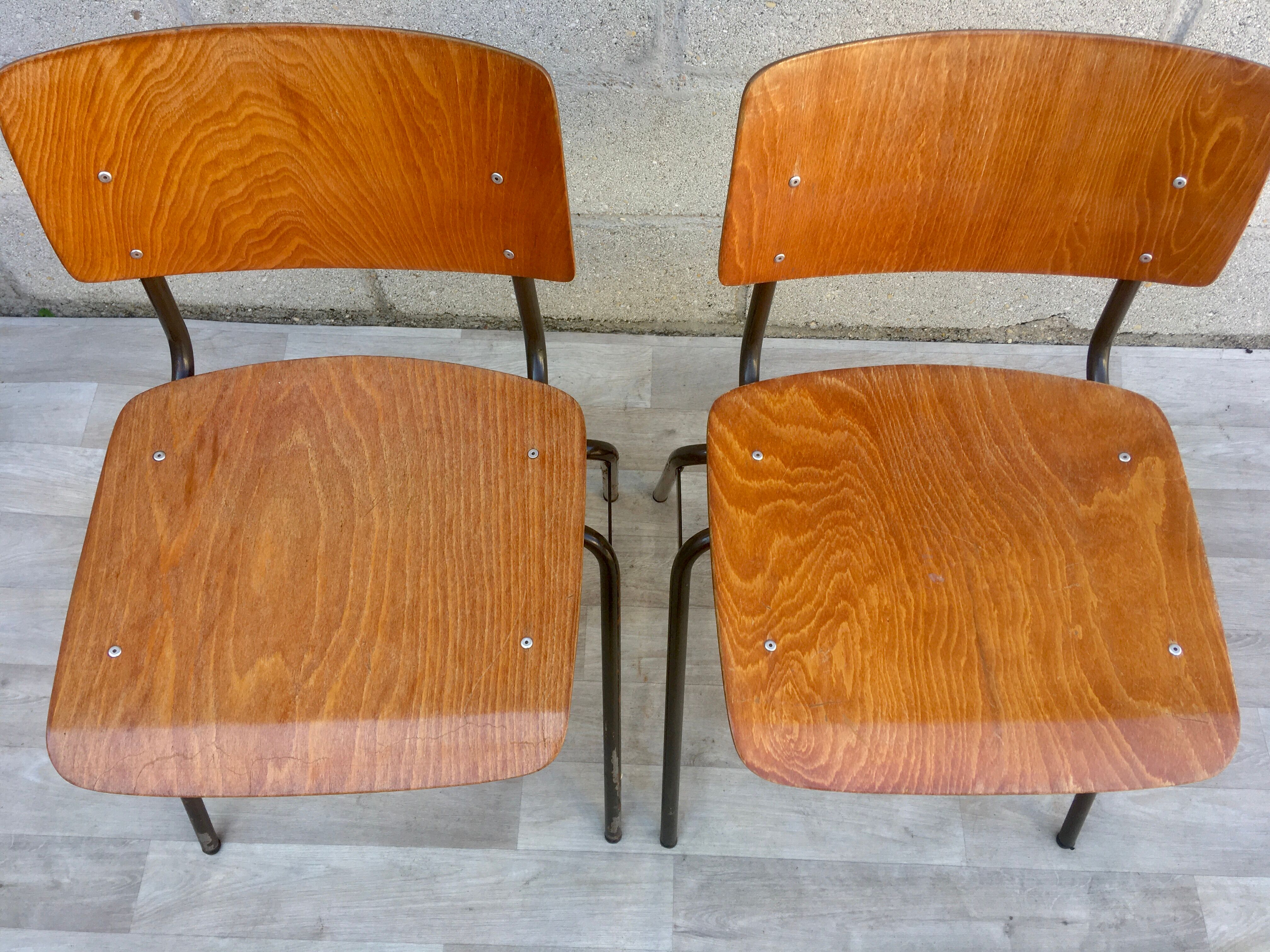 Pair of Marko chairs 60s