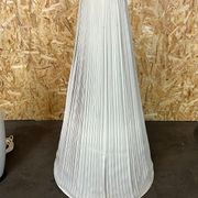 Lampe porcelaine KPM laiton space age, 60s 70s