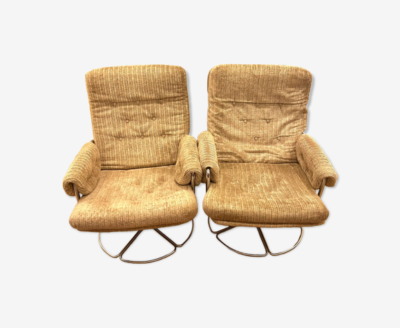 Paire de fauteuils Bruno Mathsson pour Dux