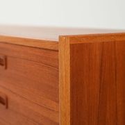 Elegant-lined Scandinavian 1960s sideboard