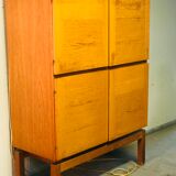 Vintage wardrobe / bar furniture / buffet brutalism