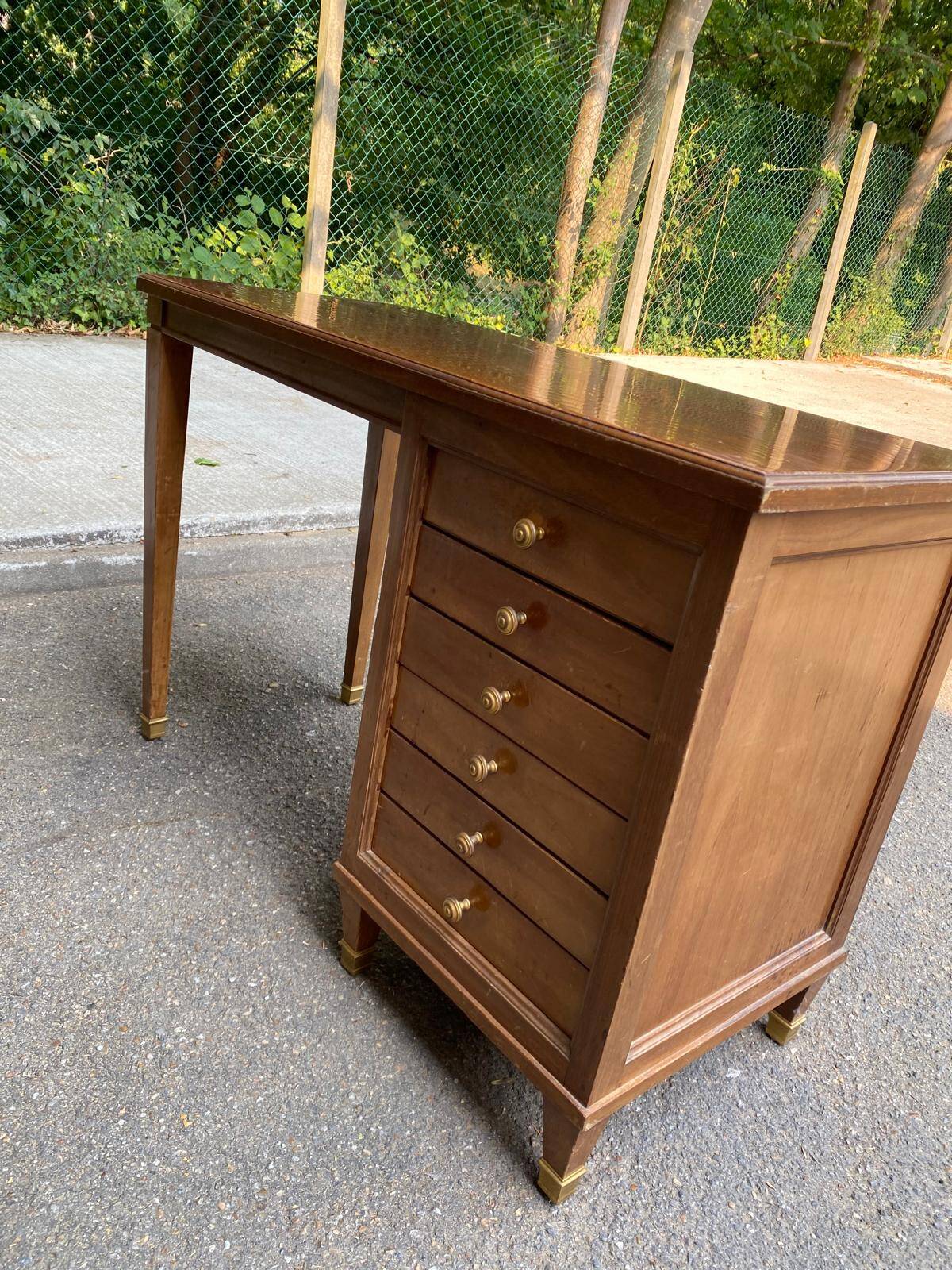 Louis XVI style typewriter desk from the mid-20th century.