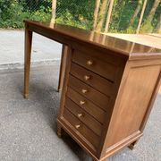 Bureau dactylo de style Louis XVI d'époque milieu du XXè