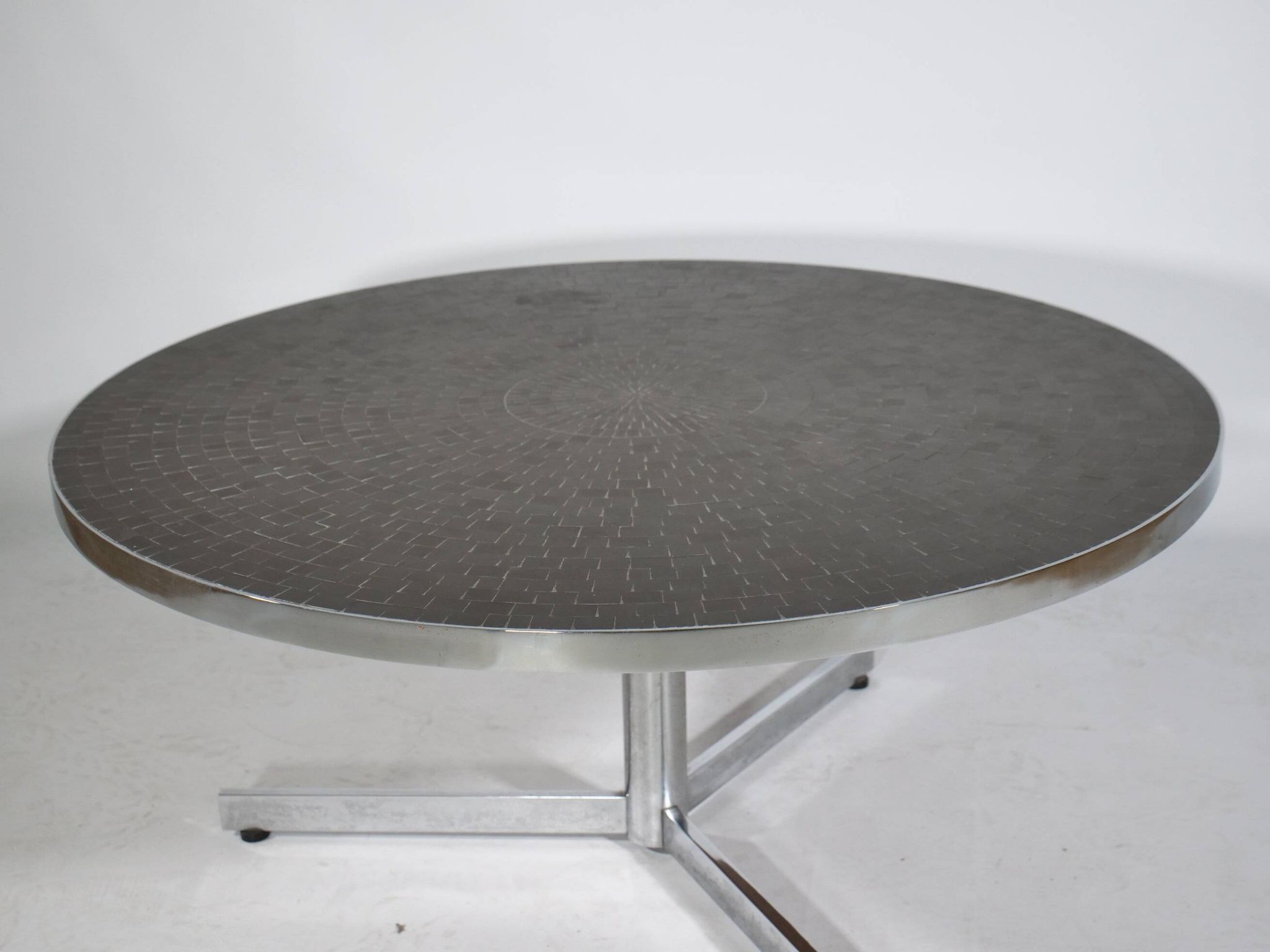 Table basse en mosaïque des années 1970 par Heinz Lilienthal