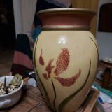 Large vase signed Bruno Evrard