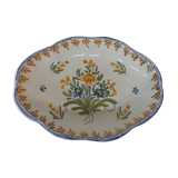 Faience Martres Tolosane Jodra handmade dish