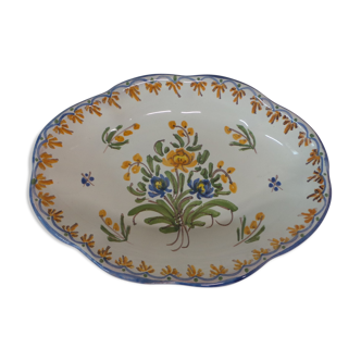 Faience Martres Tolosane Jodra handmade dish