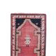 Vintage Turkish rug from Oushak, hand-woven 97x305 cm