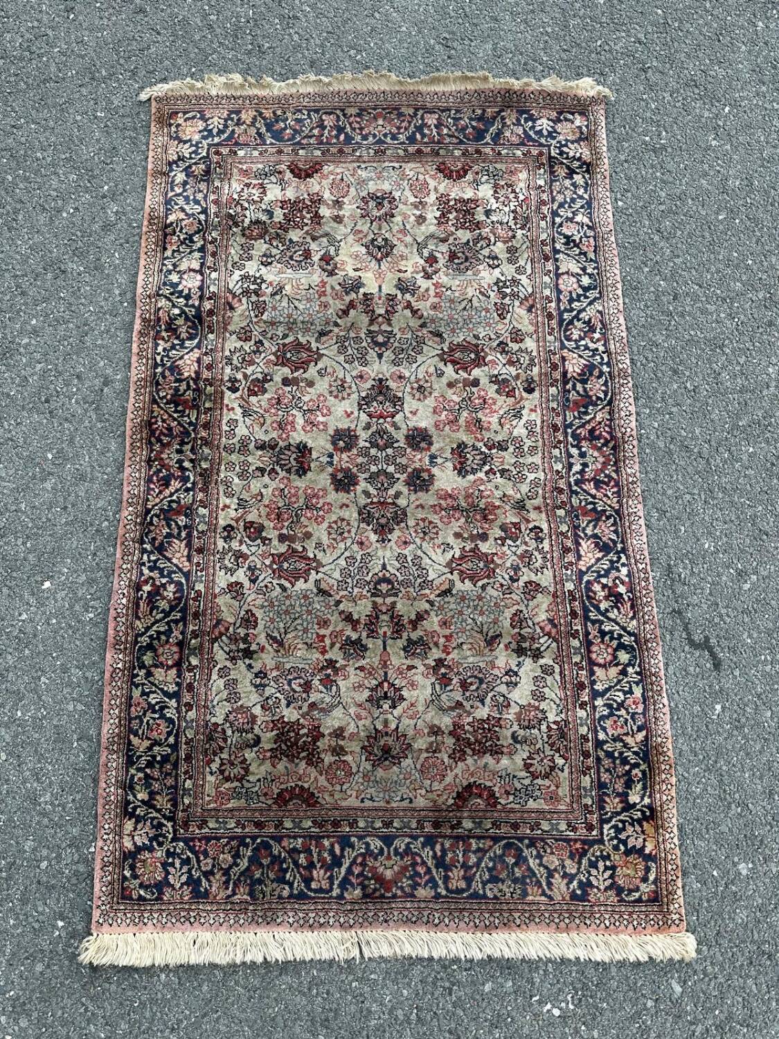 Turkish silk carpet