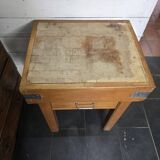 Old butcher's block