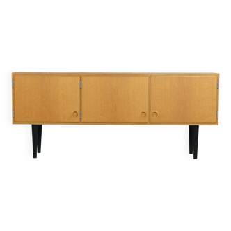 Danish Oak Lowboard Sideboard by Sven Ellekaer Mid-Century, 1970s