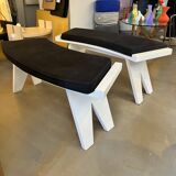 Pair of benches
