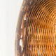 Peacock rattan tray