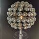 Lampe Vintage Cinétique Abat Jour Kare Plexi  Chrome Space age