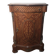 Small support table in Louis XV style with marquetry and bronze.