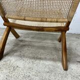 Wicker armchair
