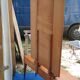 Vintage triptych console