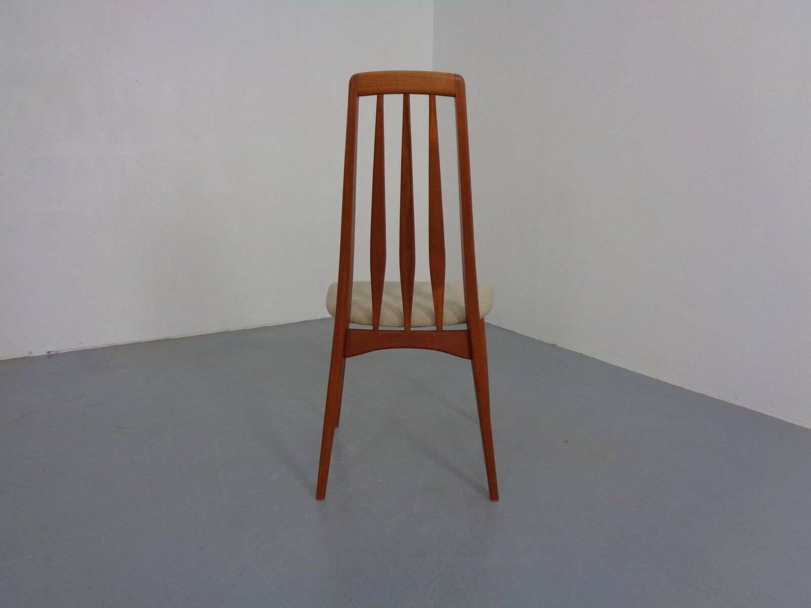 Danish Eva Teak Dining Chair by Niels Koefoed for Koefoeds Hornslet Møbelfabrik, 1960s