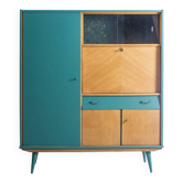 Secretary desk with plenty of storage, completely refurbished, circa 1960