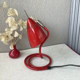Vintage metal snake lamp