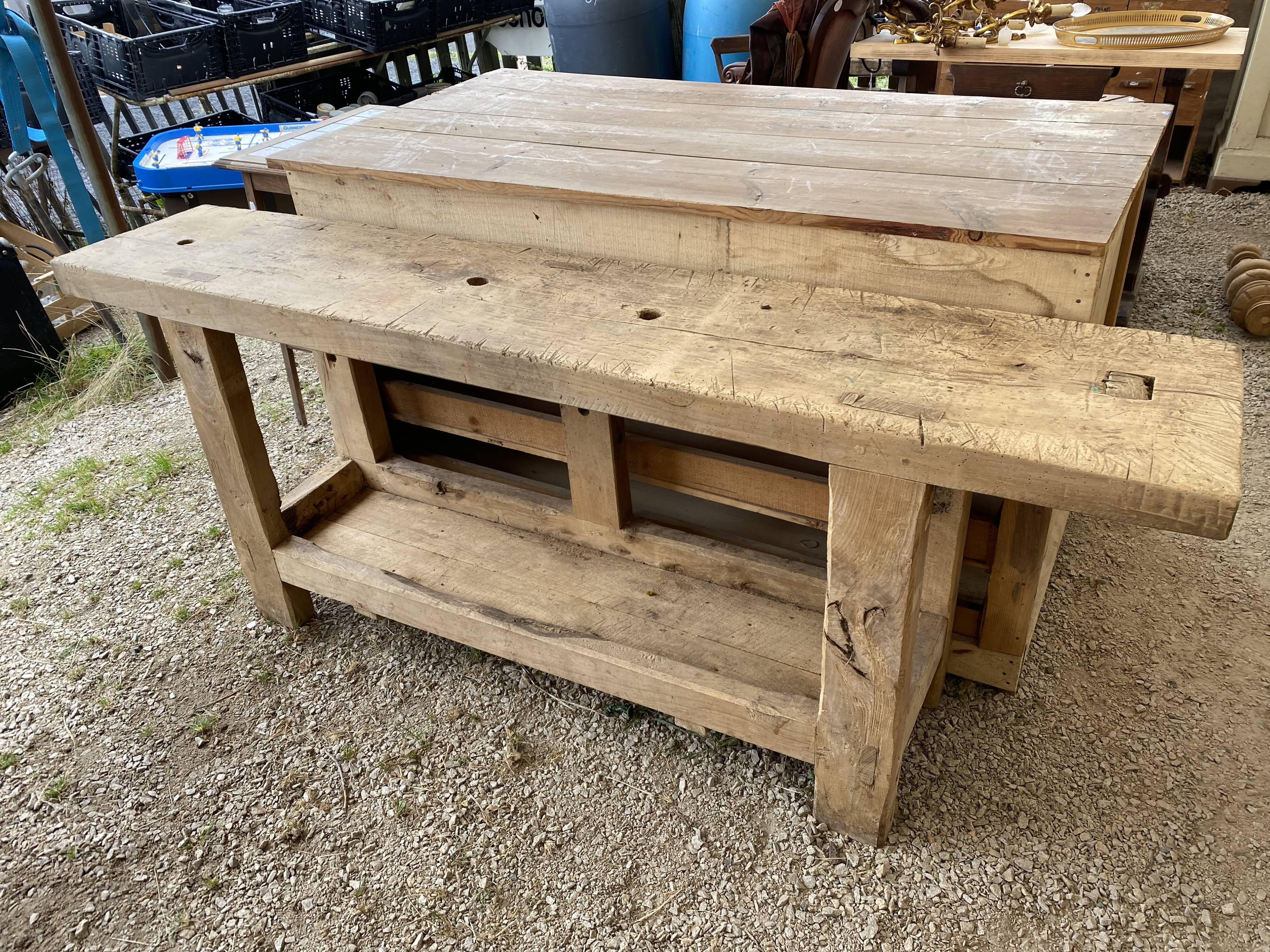 Carpenter's workbench