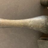 Porte pipe en bronze et laiton, 1950