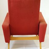 Chair with footrest of the 1950s