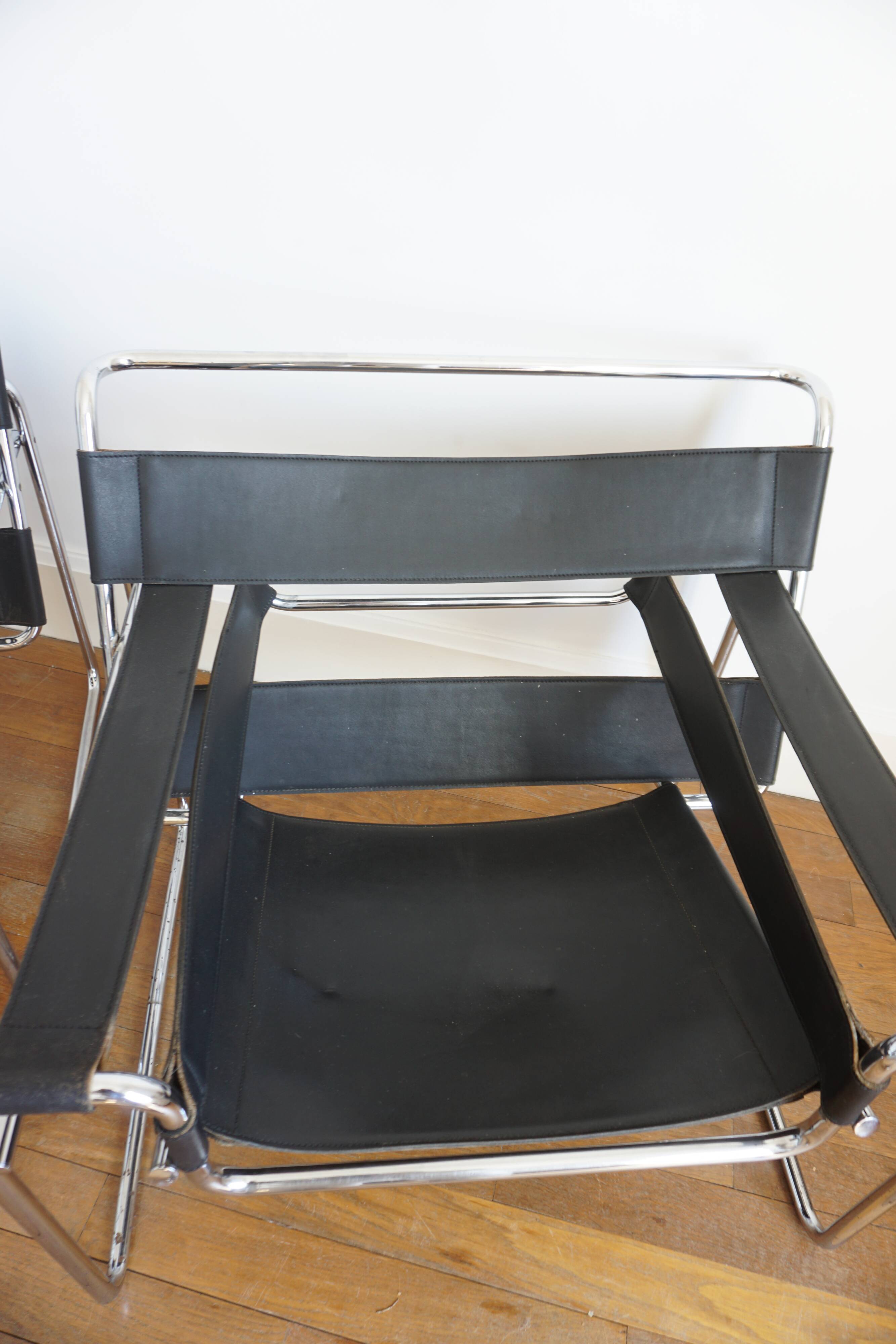 Armchair B3 Wassily by Marcel Breuer